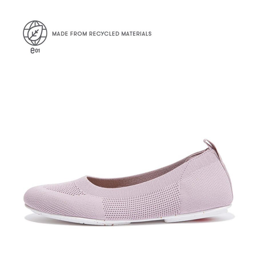 Fitflop Allegro E01 Mehrstrick Ballerinas Soft Lilac