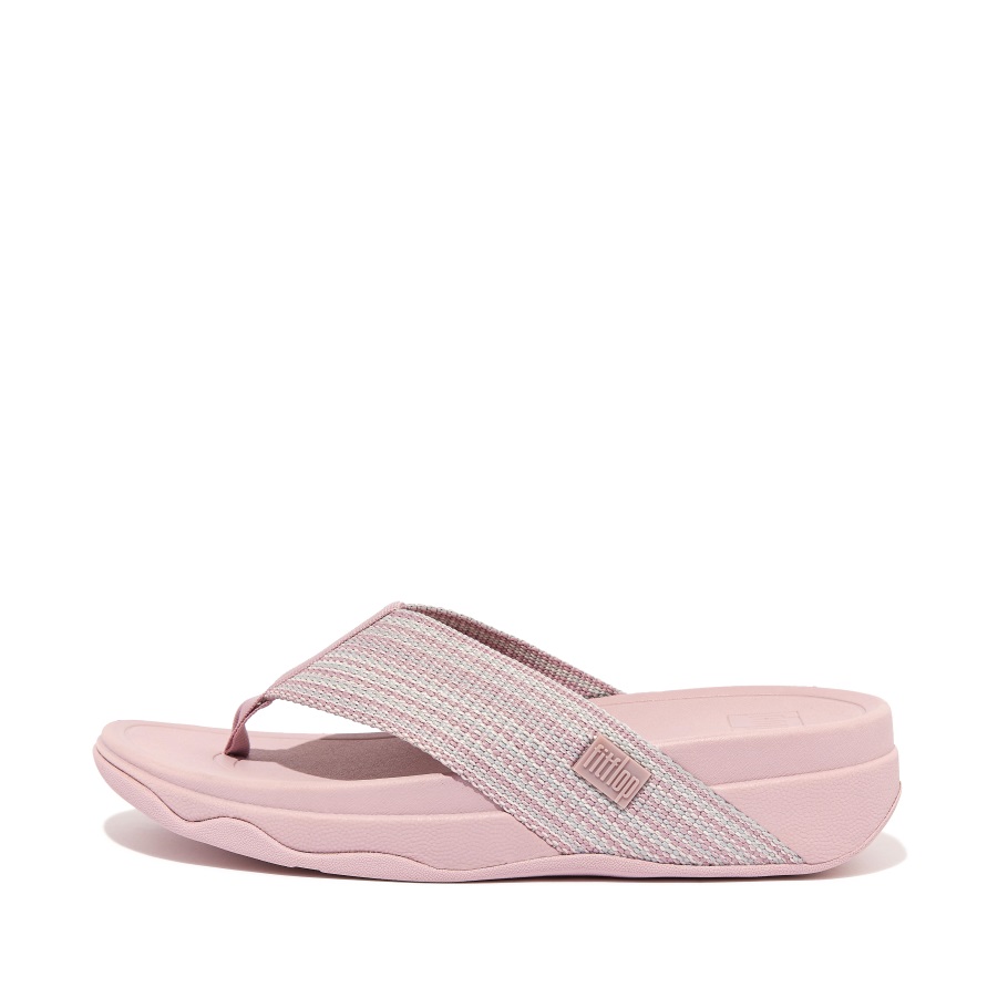 Fitflop Surfa Webbing Toe-post Sandaletten Soft Lilac