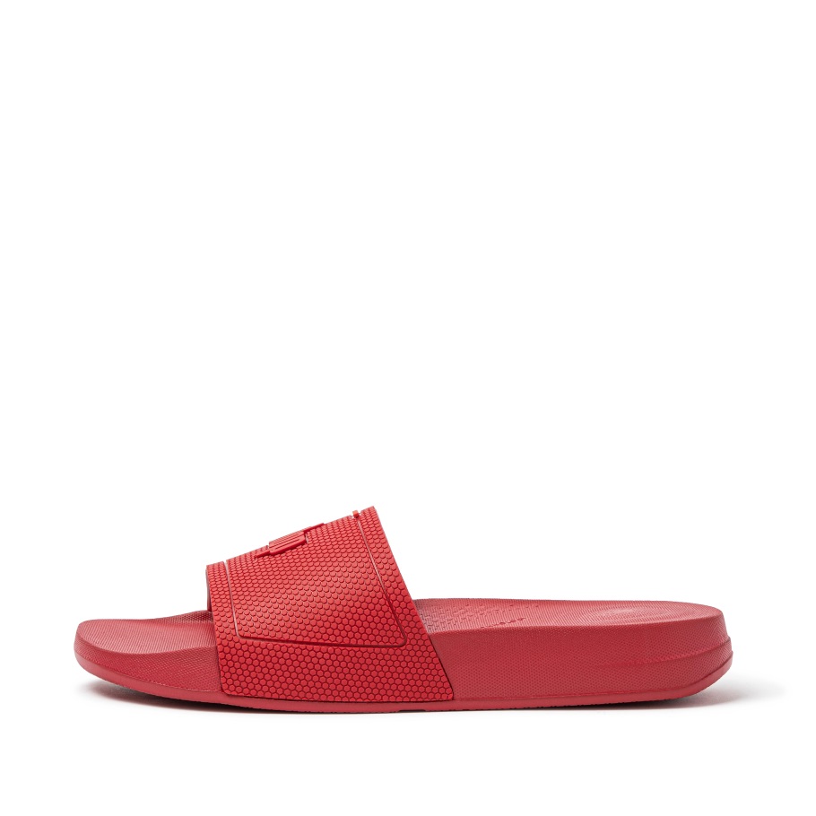 Fitflop Iqushion Schwimmbad Rutschen Scharlachrot
